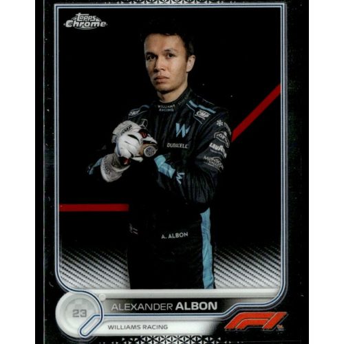 2022 Topps Chrome Formula 1 Racing  #54 Alexander Albon