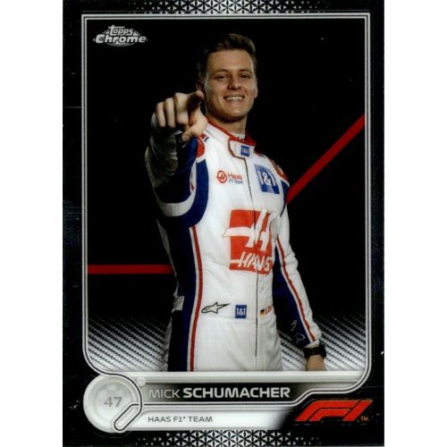 2022 Topps Chrome Formula 1 Racing  #69 Mick Schumacher