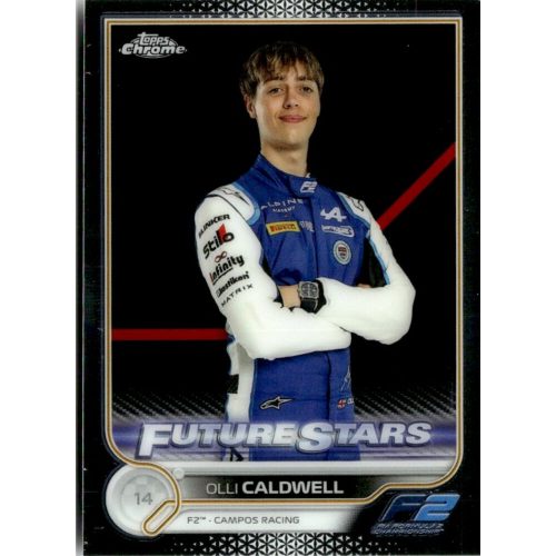 2022 Topps Chrome Formula 1 Racing  #89 Olli Caldwell