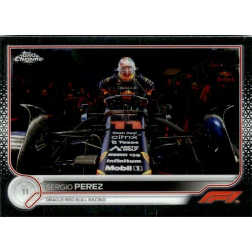 2022 Topps Chrome Formula 1 Racing  #23 Sergio Perez