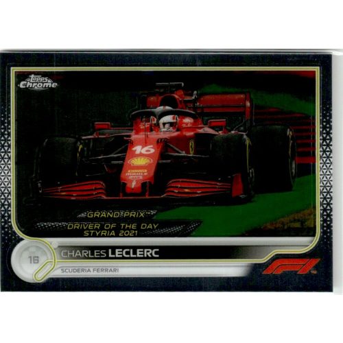 2022 Topps Chrome Formula 1 Racing  #180 Charles Leclerc