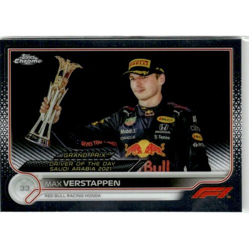 2022 Topps Chrome Formula 1 Racing  #192 Max Verstappen