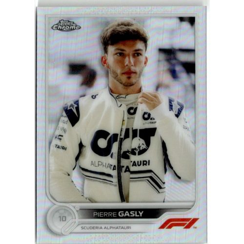 2022 Topps Chrome Formula 1 Racing Refractor #45 Pierre Gasly