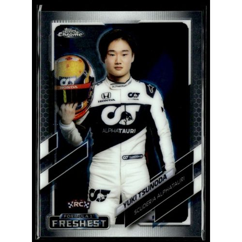 2021 Topps Chrome Formula 1 Racing  #173 Yuki Tsunoda