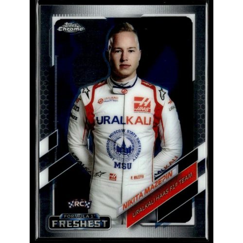 2021 Topps Chrome Formula 1 Racing  #175 Nikita Mazepin