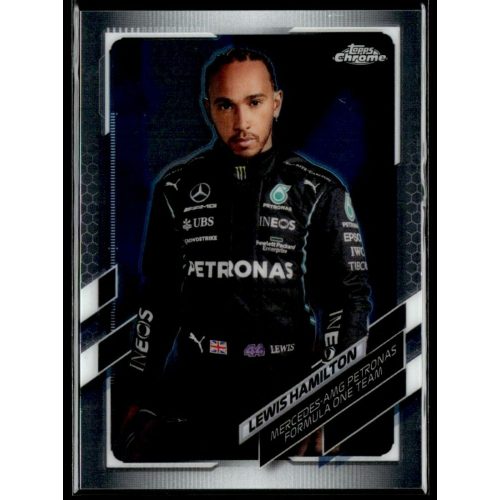 2021 Topps Chrome Formula 1 Racing  #1 Lewis Hamilton