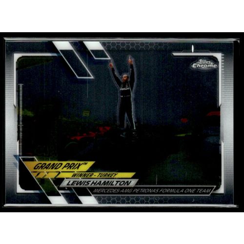 2021 Topps Chrome Formula 1 Racing  #151 Lewis Hamilton