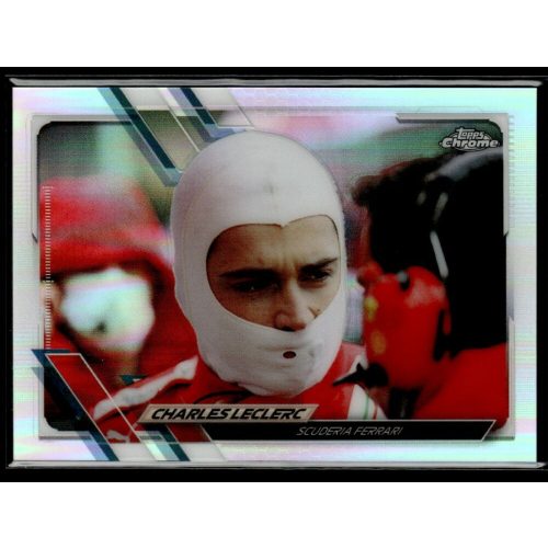 2021 Topps Chrome Formula 1 Racing Refractor #25 Charles Leclerc