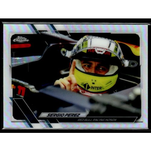 2021 Topps Chrome Formula 1 Racing Refractor #46 Sergio Perez