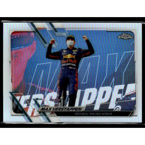 2021 Topps Chrome Formula 1 Racing Refractor #48 Max Verstappen