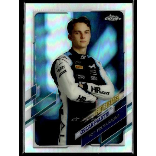 2021 Topps Chrome Formula 1 Racing Refractor #59 Oscar Piastri