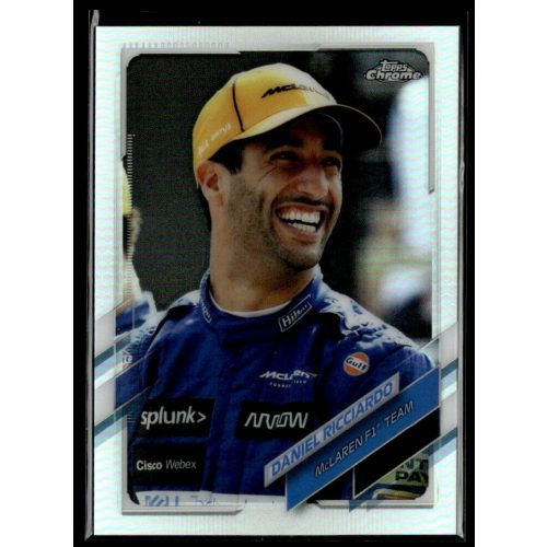 2021 Topps Chrome Formula 1 Racing Refractor #28 Daniel Ricciardo