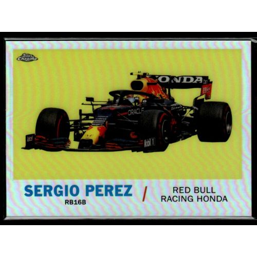 2021 Topps Chrome Formula 1 Racing 1961 Topps Sports Cars #T6-SP Sergio Perez