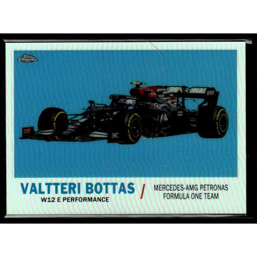 2021 Topps Chrome Formula 1 Racing 1961 Topps Sports Cars #T61-VB Valtteri Bottas