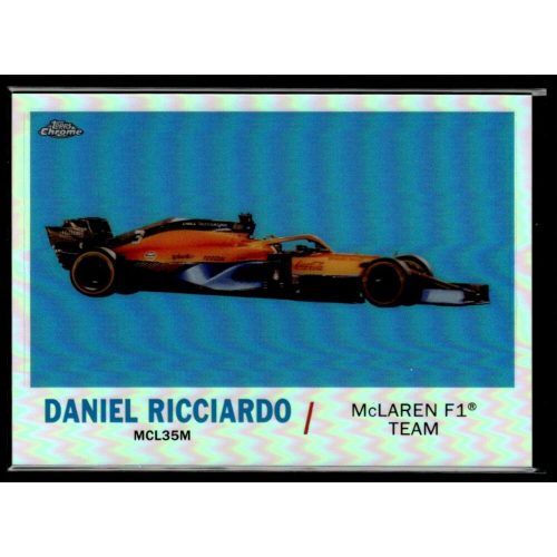 2021 Topps Chrome Formula 1 Racing 1961 Topps Sports Cars #T61-DR Daniel Ricciardo