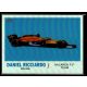 2021 Topps Chrome Formula 1 Racing 1961 Topps Sports Cars #T61-DR Daniel Ricciardo