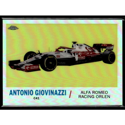 2021 Topps Chrome Formula 1 Racing 1961 Topps Sports Cars #T61-AG Antonio Giovinazzi