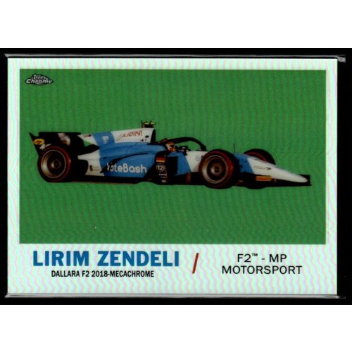 2021 Topps Chrome Formula 1 Racing 1961 Topps Sports Cars #T61-LZ Lirim Zendeli