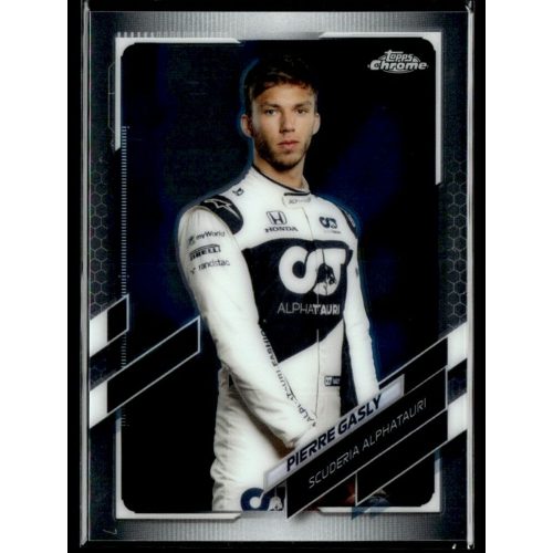 2021 Topps Chrome Formula 1  #13 Pierre Gasly