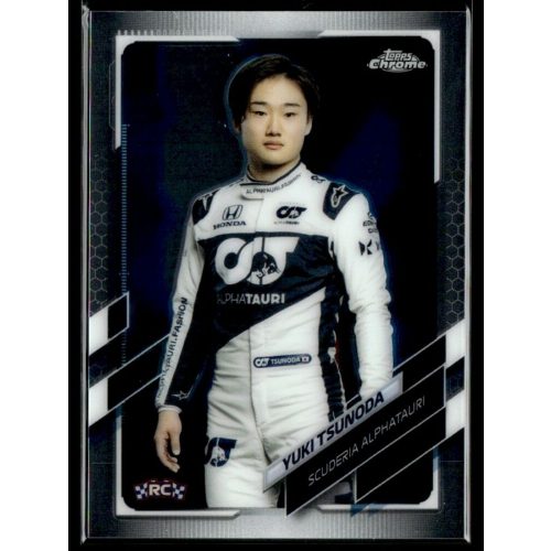 2021 Topps Chrome Formula 1  #14 Yuki Tsunoda