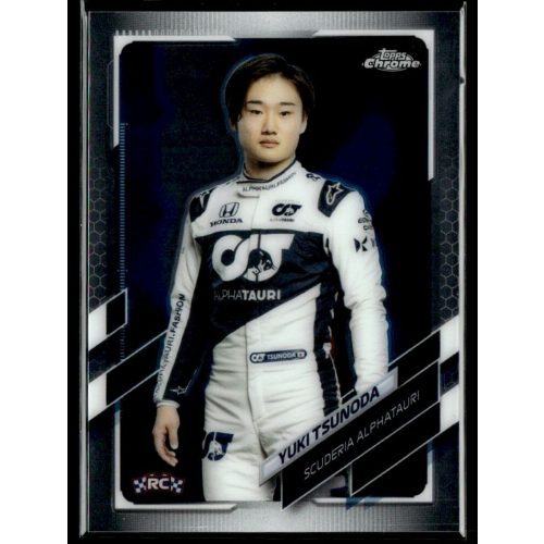 2021 Topps Chrome Formula 1  #14 Yuki Tsunoda