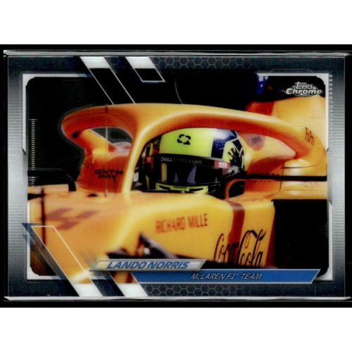 2021 Topps Chrome Formula 1  #22 Lando Norris