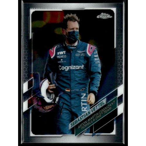 2021 Topps Chrome Formula 1  #23 Sebastian Vettel