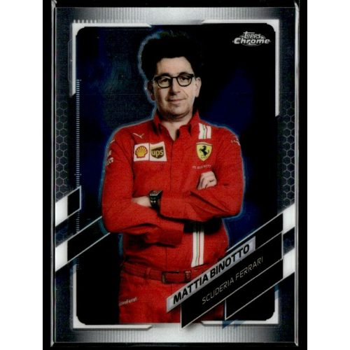 2021 Topps Chrome Formula 1 F1 CREW #83 Mattia Binotto