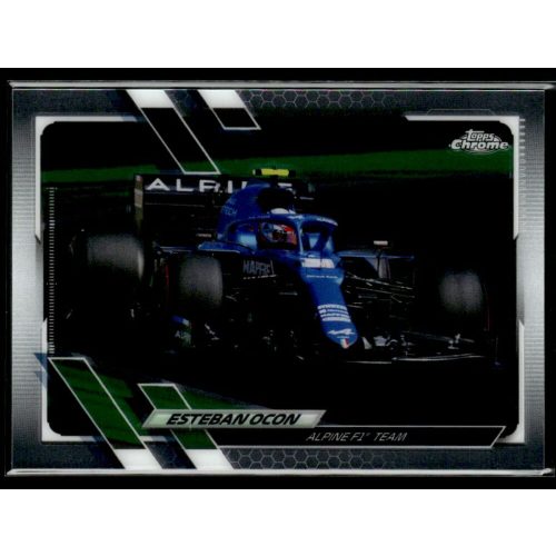 2021 Topps Chrome Formula 1 F1 CARS #105 Esteban Ocon