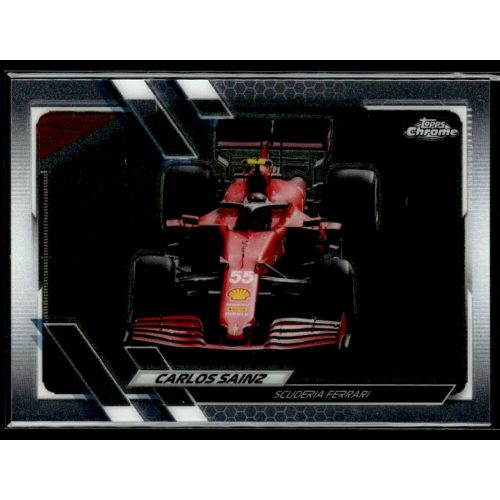 2021 Topps Chrome Formula 1 F1 CARS #107 Carlos Sainz