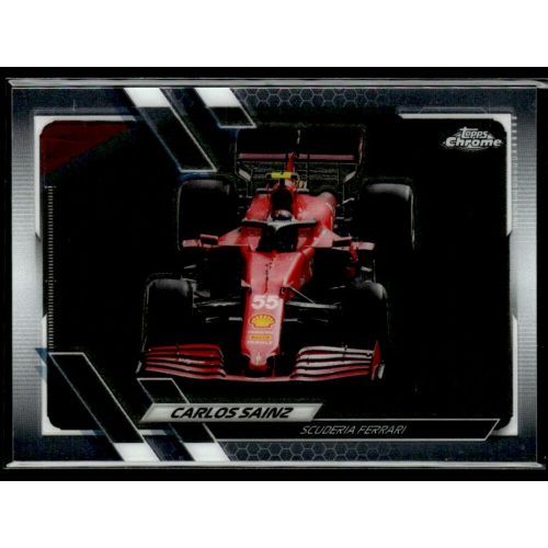 2021 Topps Chrome Formula 1 F1 CARS #107 Carlos Sainz