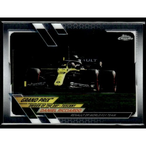 2021 Topps Chrome Formula 1 GRAND PRIX DRIVER OF THE DAY #162 Daniel Ricciardo