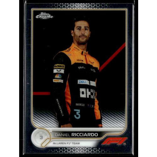 2022 Topps Chrome Formula 1 Racing  #37 Daniel Ricciardo