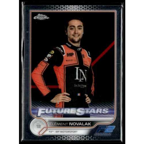 2022 Topps Chrome Formula 1 Racing Future Stars #88 Clément Novalak