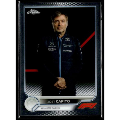 2022 Topps Chrome Formula 1 Racing F1 CREW TEAM #106 Jost Capito