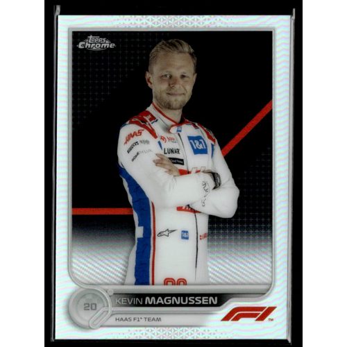 2022 Topps Chrome Formula 1 Racing Refractor #73 Kevin Magnussen