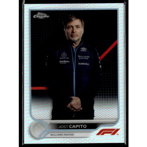 2022 Topps Chrome Formula 1 Racing F1 CREW TEAM Refractor #106 Jost Capito