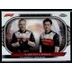 2022 Topps Chrome Formula 1 Racing Constructors Coalition #CC-AR Valtteri Bottas/Zhou Guanyu