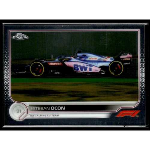 2022 Topps Chrome Formula 1 Racing  #116 Esteban Ocon