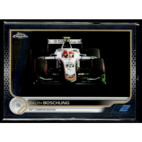 2022 Topps Chrome Formula 1 Racing  #142 Ralph Boschung