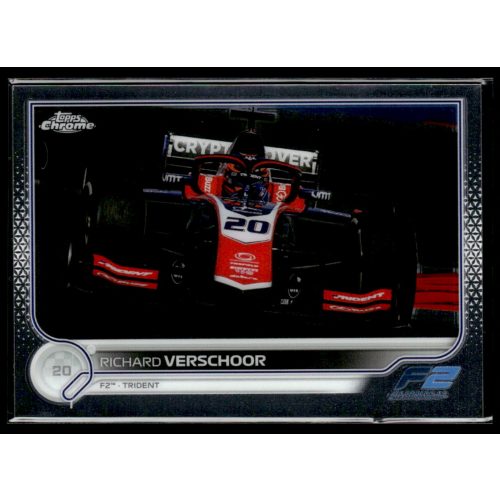 2022 Topps Chrome Formula 1 Racing  #145 Richard Verschoor