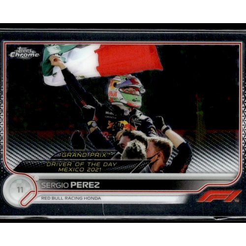 2022 Topps Chrome Formula 1 Racing  #189 Sergio Perez