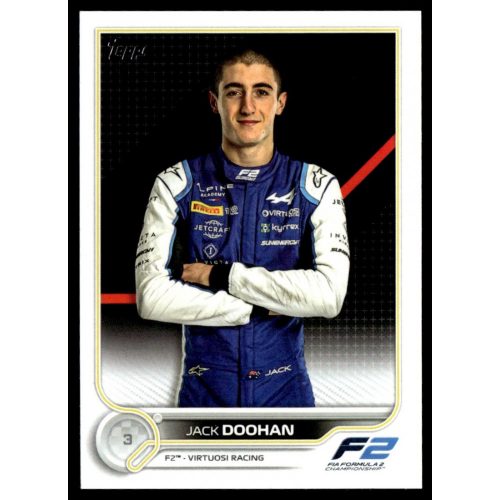 2022 Topps Formula 1 Racing F2 DRIVERS #79 Jack Doohan