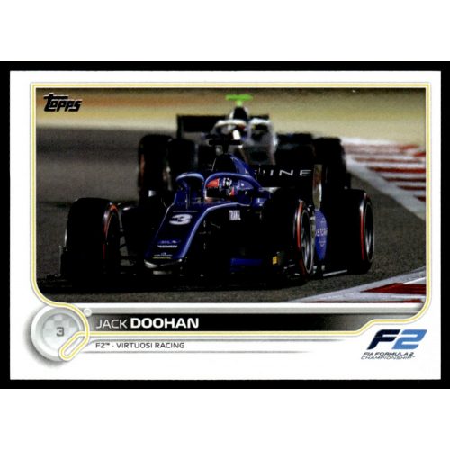 2022 Topps Formula 1 Racing F2 CARS #131 Jack Doohan