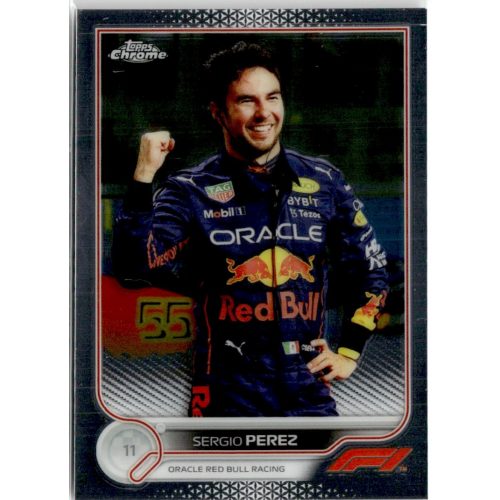 2022 Topps Chrome Formula 1 F1 DRIVERS #22 Sergio Perez