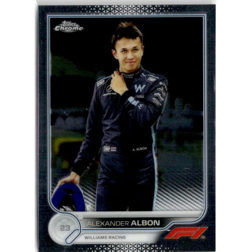 2022 Topps Chrome Formula 1 F1 DRIVERS #55 Alexander Albon