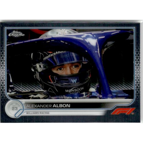 2022 Topps Chrome Formula 1 F1 DRIVERS #56 Alexander Albon