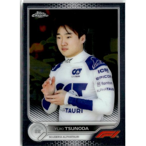 2022 Topps Chrome Formula 1 F1 DRIVERS #62 Yuki Tsunoda