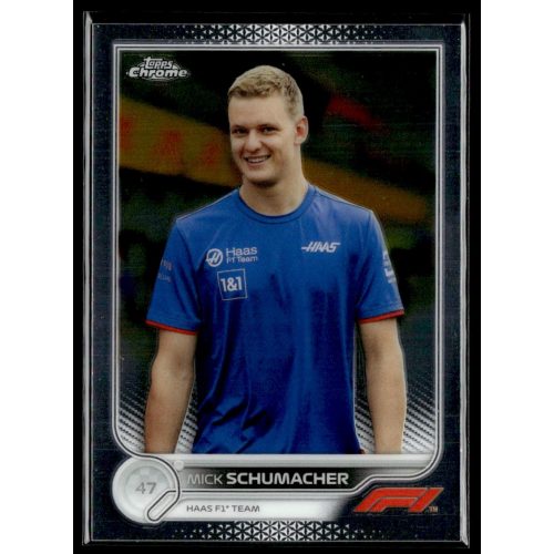 2022 Topps Chrome Formula 1 F1 DRIVERS #71 Mick Schumacher