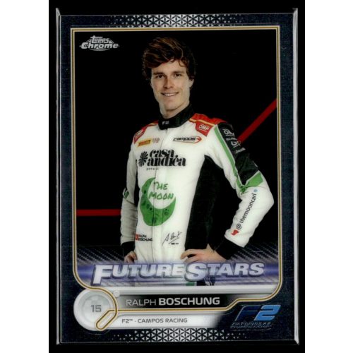 2022 Topps Chrome Formula 1 Future Stars #90 Ralph Boschung